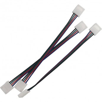 Коннектор GAUSS для светодиодной ленты с возможностью изгиба RGB (3 шт)