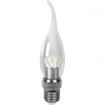 Лампа GAUSS LED CANDLE TAILED CRYSTAL CLEAR 3W E27 4100K 1/10/100