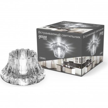 Светильник GAUSS CRYSTAL EXCLUSIVE CR065 Кристал, G9 1/30