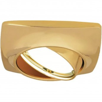 Светильник GAUSS METAL EXCLUSIVE CA070 Круг. Золото, Gu5.3 1/100